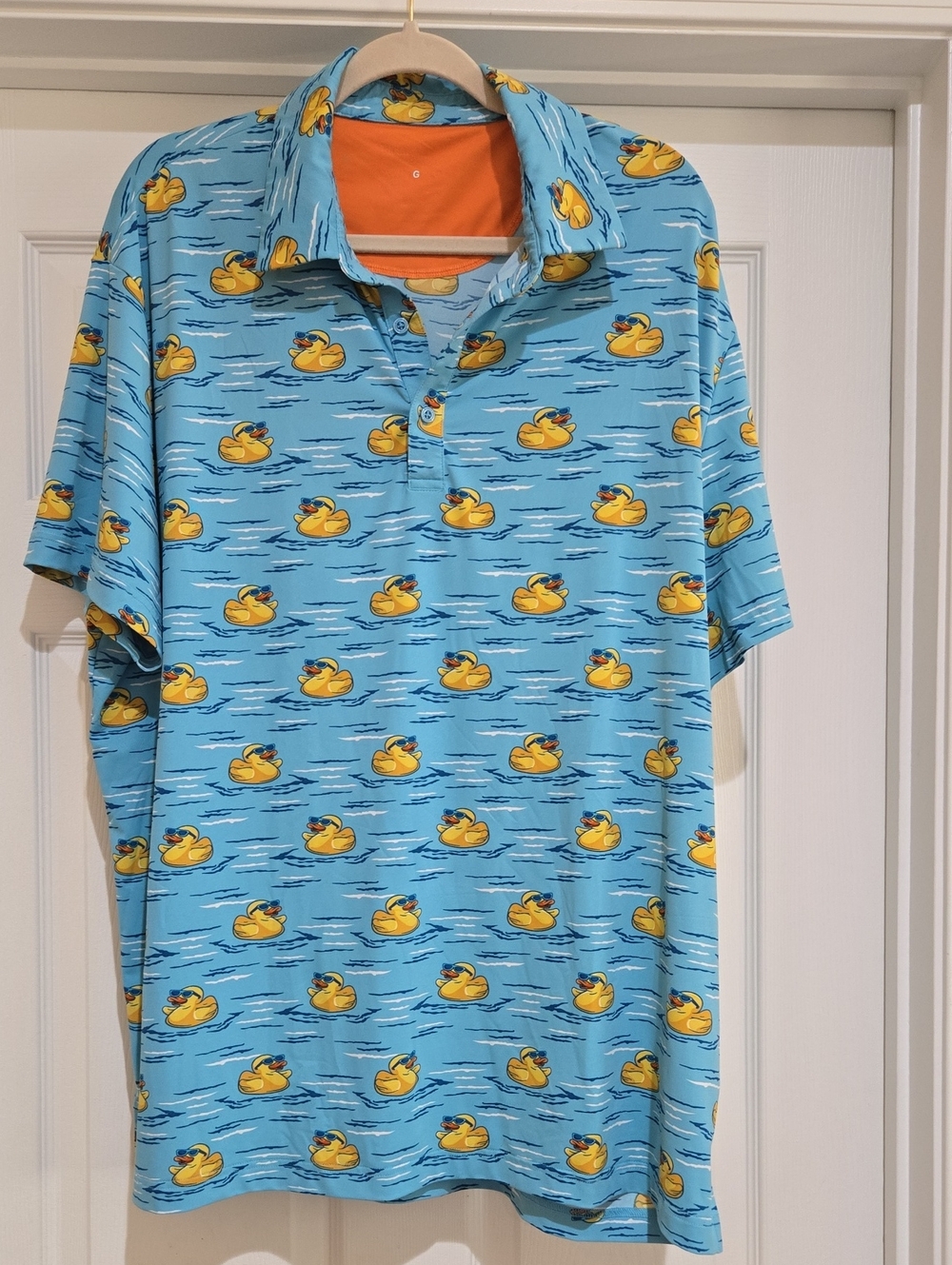 Birdie Bound Rubber Duck Polo 2XL